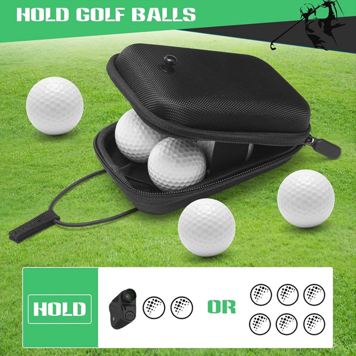 Golf Rangefinder - Torba na dalmierz golfowy ONGE, etui