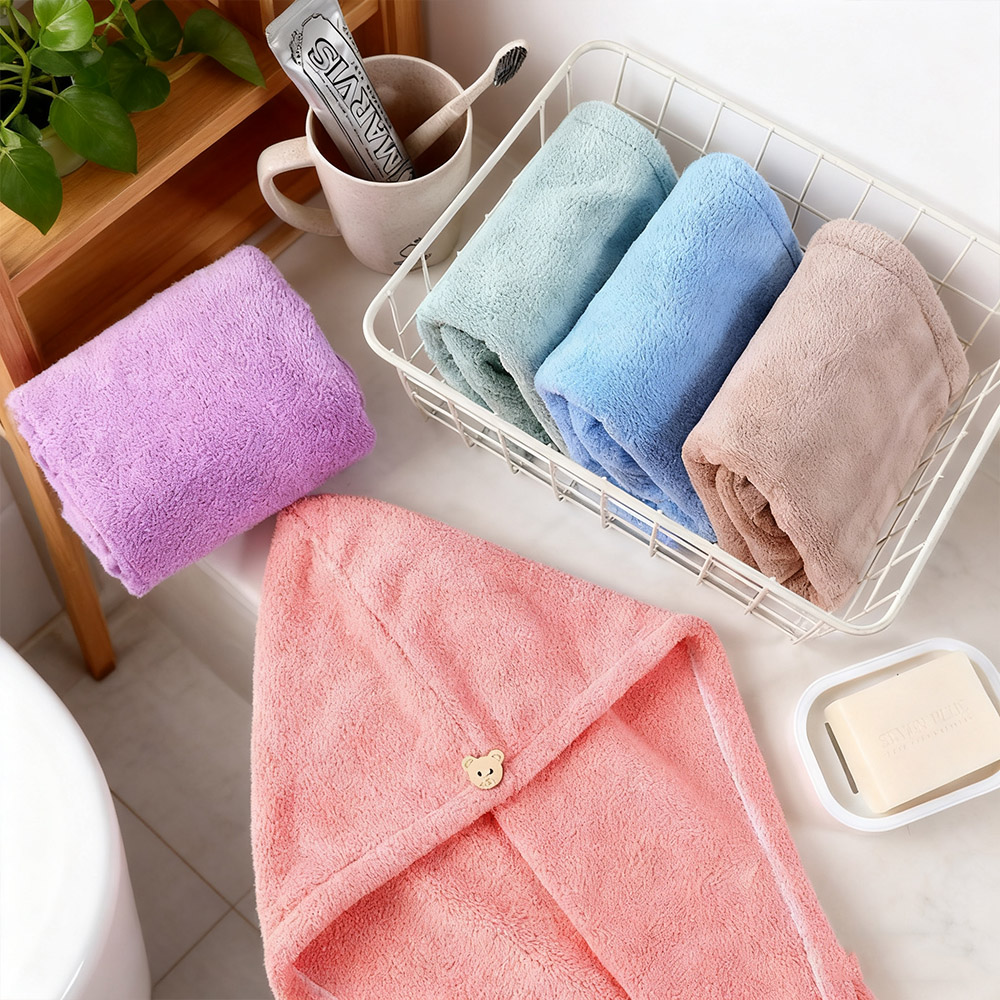 Golf Towel - Damska szybkoschnąca czapka do suszenia włosów