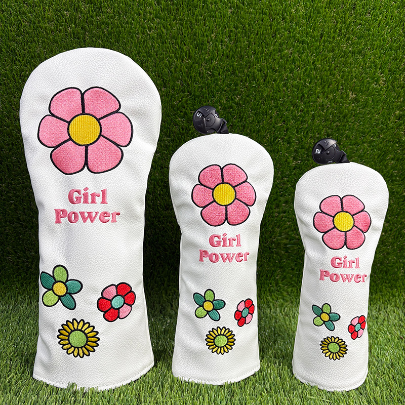 Golf Driver - Kolorowe pokrowce na główki kijów golfowych