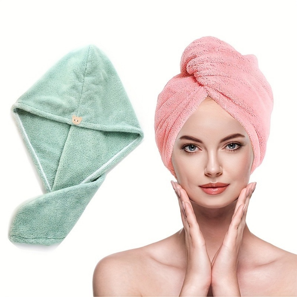 Golf Towel - Damska szybkoschnąca czapka do suszenia włosów