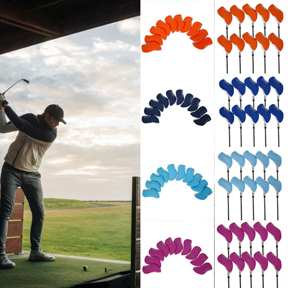 Golf Clubs - Przezroczyste Pokrowce na Główki Kijów Golfowych