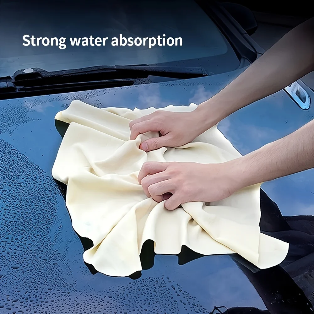 Golf Towel - Naturalna skóra jagnięca Ściereczka do czyszczenia