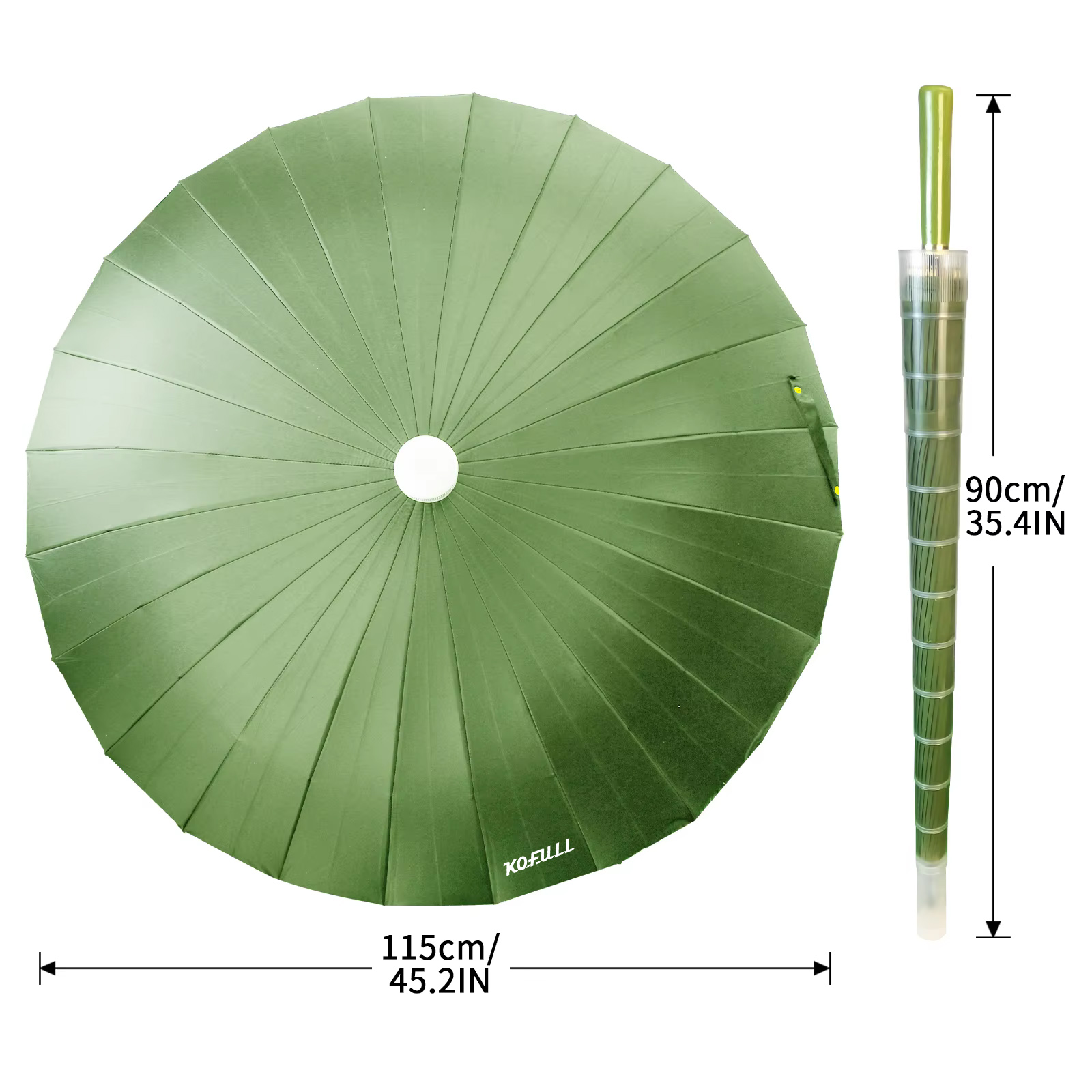 Parasol golfowy 24 kości duże  – Golf Umbrella Large recenzja i cena